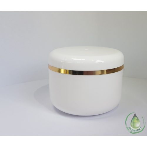 Kozmetikai tégely arany csíkkal 30 ml