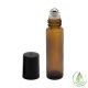 Golyós roll-on mini üveg 10 ml fém golyó