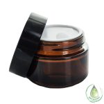 Kozmetikai üvegtégely 30 ml (barna)