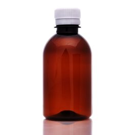 Műanyag flakon kupakkal 200 ml